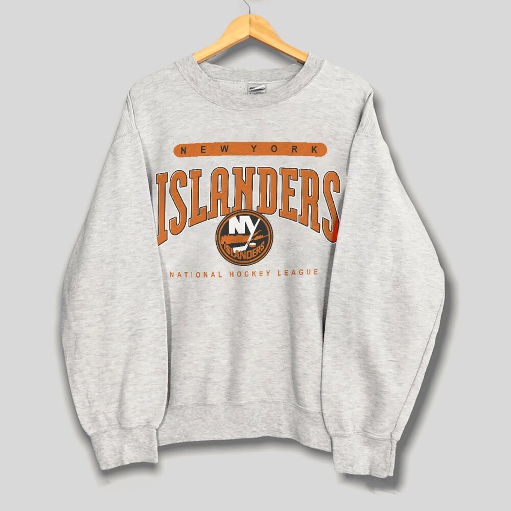 Vintage New York Islanders Logo NHL Sweatshirt, Retro Hockey Shirt For Men Women